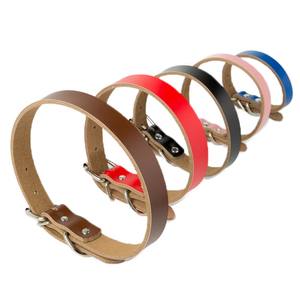 Kerah Anjing Kulit Asli Lembut Logo Laser Terukir Kualitas Tinggi - Product Image 2