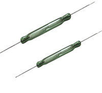 HKFAST RI-90 Interruptor Reed de Vidrio SPDT Forma C 175VDC 5W Tipo Conmutador con Cables de Alto Voltaje y Larga Vida Útil