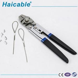 Câu cá uốn công cụ Wire Rope crimping HL-700B đôi tay áo và duy nhất nhôm crimps - Product Image 4