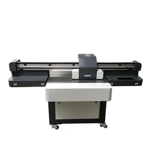 3 प्रिंट सिर छोटे UV6090 यूवी flatbed flatbed inkjet प्रिंटर a1 यूवी का नेतृत्व किया