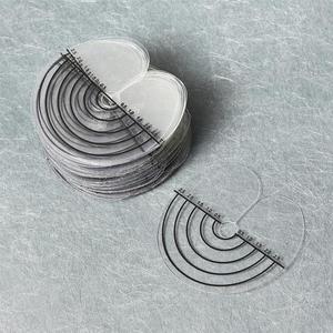 Herramientas de extensión de cabello con punta en U preadherida de queratina y plástico, 50 Uds., Protector de escudo de pegamento térmico con herramientas de extensión de cabello a escala - Product Image 6