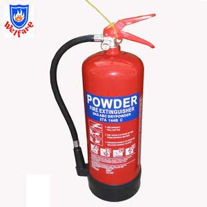 <span class=keywords><strong>Extincteur</strong></span> à poudre sèche ABC certifié CE Welfare MFZL6 6KG Classe d'incendie 3A/55B/C Temps de décharge 15s Construction en acier au carbone - Product Image 1
