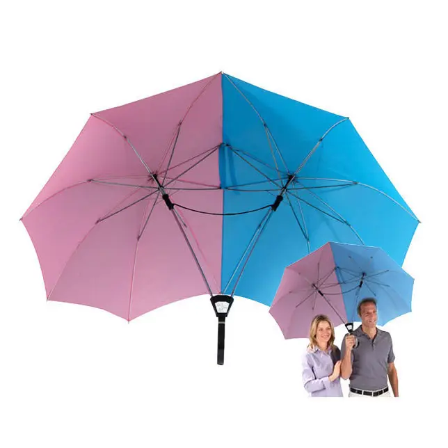 승진 선물 애인을 위한 23 인치 2 사람 크기 애인 우산