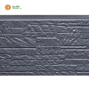 Pietra grezza texture della parete <span class=keywords><strong>Pannelli</strong></span> Sandwich pannello 16mm schiuma PU - Product Image 3