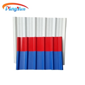 Lámina de Techo <span class=keywords><strong>Trapezoidal</strong></span> de PVC de Larga Duración/Teja de PVC/Lámina de Techo de Plástico Corrugado - Product Image 3