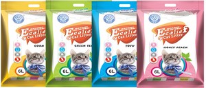 2017 Nuevo Producto china fabricante al por mayor gato natural tolilet planta gato no gel <span class=keywords><strong>de</strong></span> sílice <span class=keywords><strong>arena</strong></span> - Product Image 2