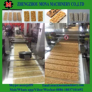 Popped Ngũ Cốc Kẹo Máy Cắt/Đậu Phộng Bar Making Machine/Sesame Bar Dây Chuyền Chế Biến