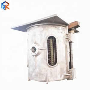 3T aluminium coquille ferraille fusion four à induction moyenne fréquence - Product Image 3