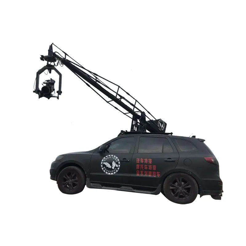 5m Stabilizzato Supporto Dell'automobile 360 Gradi Jib Braccio Gru Fotocamera Auto per il Video Della Macchina Fotografica