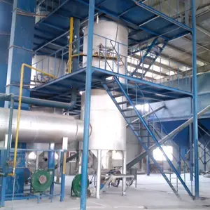 Electric perlite expansion furnace with open cell