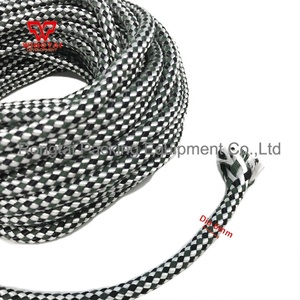Corda/Cavo Elettrostatico Antistatico in Nylon con Fibra Metallica Intrecciata Diametro 6mm per Stampa su Pellicola Plastica e Carta - Product Image 3