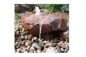 Fontana da giardino in pietra naturale paesaggistica all'ingrosso, pietra di fondo in granito di manifattura - Product Image 6