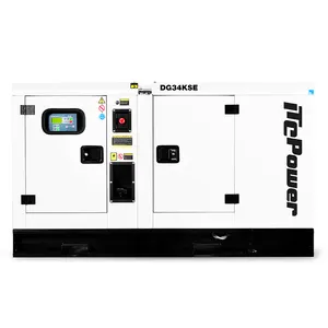 ITCPower DG34KSE 34kVA Trung Quốc FAW Động Cơ Ba Pha Làm Mát Bằng Nước Diesel Im Lặng Generator6