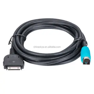 Aux kabel voor cda-9885 cda-9886 cda-9887 car audio kabel