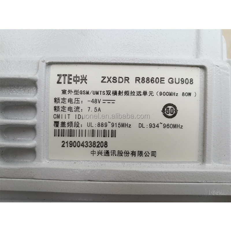ZXSDR R8860E GU908 - Advanced BBU RRU for GSM, WCDMA, TD-SCDMA
