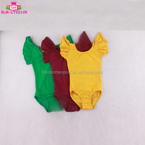 Manches à volants <span class=keywords><strong>Justaucorps</strong></span> <span class=keywords><strong>De</strong></span> <span class=keywords><strong>Gymnastique</strong></span> <span class=keywords><strong>Artistique</strong></span> Costumes <span class=keywords><strong>de</strong></span> Danse Turquoise Floral Allover Enfants Flutter Manches Enfants String Unisexe <span class=keywords><strong>Justaucorps</strong></span> - Product Image 4