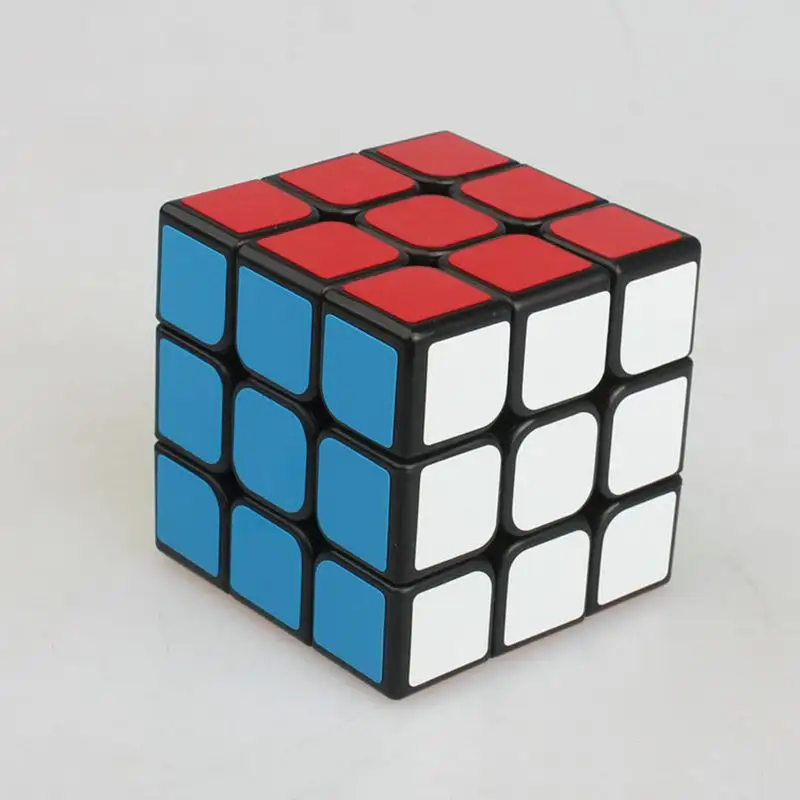 Classic Toys Cube 3x3x3 PVC Sticker Block Puzzle Speed Magic Cube Colorful Learning&Educational Puzzle Cubo Magico Toys