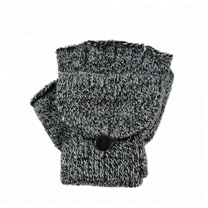 WELLS Warm Winter Jacquard Half Finger Fingerless <strong>Gloves</strong> Acrylic/Cotton Material Travel Outdoor Casual <strong>Touchscreen</strong> Friendly - Product Image 1