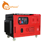 10KW 10kvaサイレントタイプディーゼル発電機