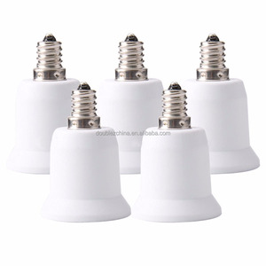 E12 to E26 E27 Adapter Chandelier Light Socket E12 to Medium Socket E26 E27 Converter Bulb Base Adapter