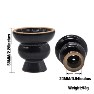 Nargile de Sheesha Narguile Chicha <span class=keywords><strong>Cachimbas</strong></span> tabaco Shisha cerámica, tazón de fuente de Hookah tazón - Product Image 2