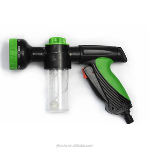 Hoge Kwaliteit 10 Patronen Tuinslang Zeepmondstuk Waterspuitpistool Plastic Tuinschuim Waterpistool - Product Image 2