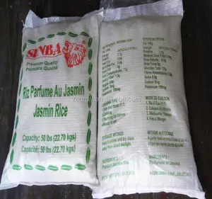 БОПП ламинированные материал полипропилен мешок риса 5 кг 10 кг 50 кг