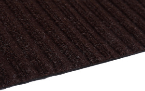 Tamaño personalizado más barato café tres tiras <span class=keywords><strong>suave</strong></span> látex alfombra - Product Image 3