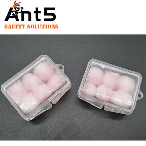 ANT5PPE睡眠は、聴覚保護のためにノイズリダクションピンクコットンワックス耳栓を使用しています - Product Image 6