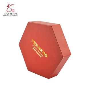 <span class=keywords><strong>Caja</strong></span> de Papel <span class=keywords><strong>Hexagonal</strong></span> para Empaque de Chocolate de Lujo Personalizado - Product Image 5