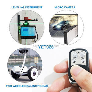 <strong>YET026</strong> Wireless 4 Keys 433mhz <strong>Remote</strong> Control for Garage Doors Learning Code 1527 <strong>Transmitter</strong> - Product Image 3