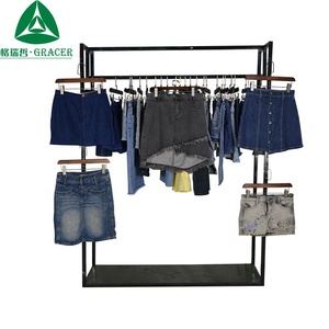 Gonna in <span class=keywords><strong>denim</strong></span> colorato da donna usata all'ingrosso Ukay Ukay Busan - Product Image 4