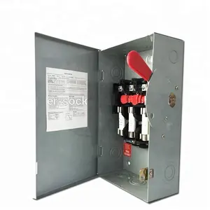 METO 60amp 240volt galvanized electrical power indoor safety switch