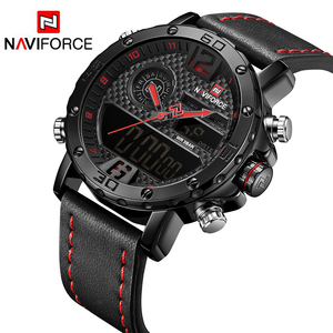<span class=keywords><strong>OEM</strong></span> Logo Mens đồng hồ hàng đầu sang trọng Naviforce 9134 Nhân Quả không thấm nước thạch anh xem da cổ tay xem Relogio Masculino đồng hồ - Product Image 6