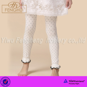 Confortevole cotone balletto bianco ragazza <span class=keywords><strong>collant</strong></span> - Product Image 2