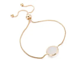 Guangzhou Factory wholesale chain bracelet filled artificial gold jewellery