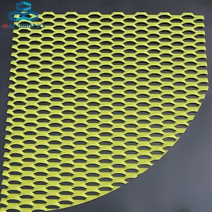 Latest Hexagonal Pattern Galvanized Expanded Metal Mesh For Car Grilles Price