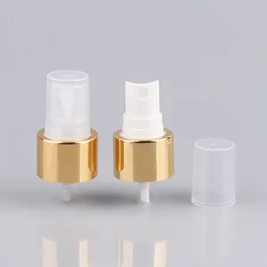 factory price half aluminum plastic covers hand press fine mist blower sprayer pump spray perfume bottle cap