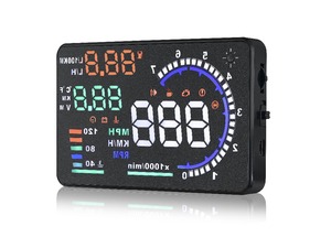 Alta calidad head up display <span class=keywords><strong>HUD</strong></span> para el coche OBD OBD2 OBDII <span class=keywords><strong>HUD</strong></span> sistema 3 años <span class=keywords><strong>de</strong></span> garantía - Product Image 3