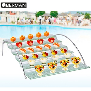 Lista de Equipos para Hoteles, Equipos de Catering, Soportes de <span class=keywords><strong>Buffet</strong></span> de Vidrio Teñido, Exhibidores de Postres, Elevadores de Comida para Banquetes de Boda en Venta - Product Image 2