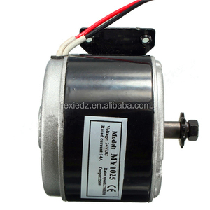DC 24V elektrik motoru fırçalanmış e-bisiklet Scooter için 250W 2750RPM 2-kablolu zincir - Product Image 2