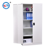 Haute qualité porte battante classeur en métal armoire en acier bureau classeur de stockage