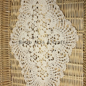 पारंपरिक कारखाने कपास 100% बुना हुआ और हाथ क्रोकेट टेबल मैट - Product Image 2