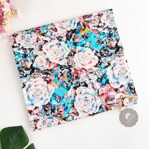 Proveedor de <span class=keywords><strong>China</strong></span> Impresión digital floral 95 algodón 5 tela de <span class=keywords><strong>Spandex</strong></span> - Product Image 1