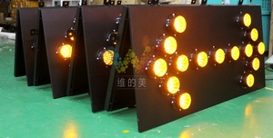 Bảng Hiệu Giao Thông Kích Thước Tùy Chỉnh Bán Chạy 1500*750Mm Bảng Mũi Tên Gắn Xe Tải - Product Image 2