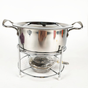 Set de pots à fondant, 2,4 l, en acier inoxydable, appareil ménager à <span class=keywords><strong>viande</strong></span> et fromage - Product Image 4