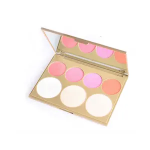 PARTY QUEEN Blush & Highlight Bronzer Blush Palette für Make-up