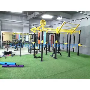 معدات رياضية تجارية اللياقة البدنية Crossfit الحفارات رفوف تسلق