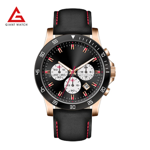 OEM Diver/cronógrafo <span class=keywords><strong>reloj</strong></span> con <span class=keywords><strong>movimiento</strong></span> ETA para hombres 24 K chapado en oro <span class=keywords><strong>reloj</strong></span> de cuarzo de color - Product Image 3