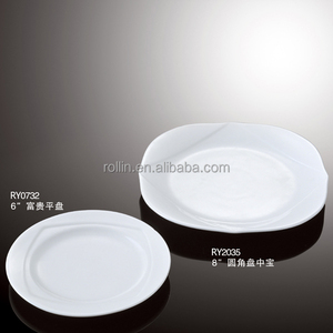 Assiette en céramique/<span class=keywords><strong>Blanc</strong></span> Porcelaine Plaque/<span class=keywords><strong>Buffet</strong></span> Plats Plaque - Product Image 1